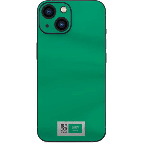 Saudi Arabia Soccer Flag iPhone 13 Mini Skin